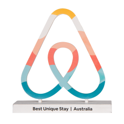 Airbnb award winning accommodation