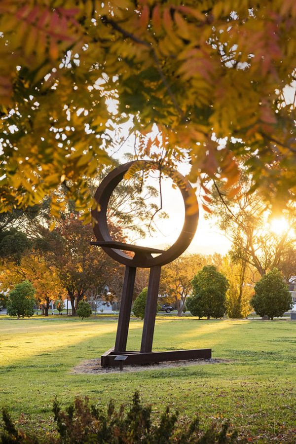 mudgee sculpture walk cudgegong river