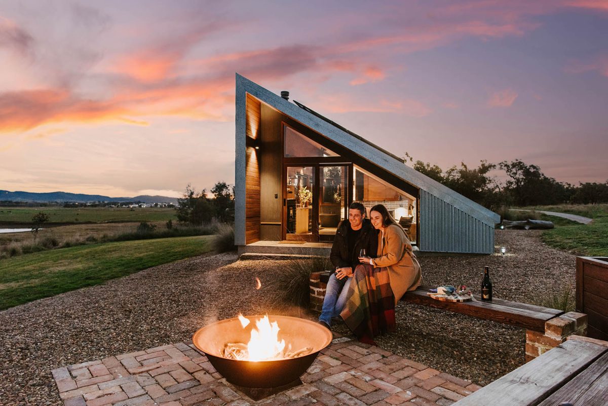gawthornes hut wilgowrah mudgee award winning accommodation eco hut romantic